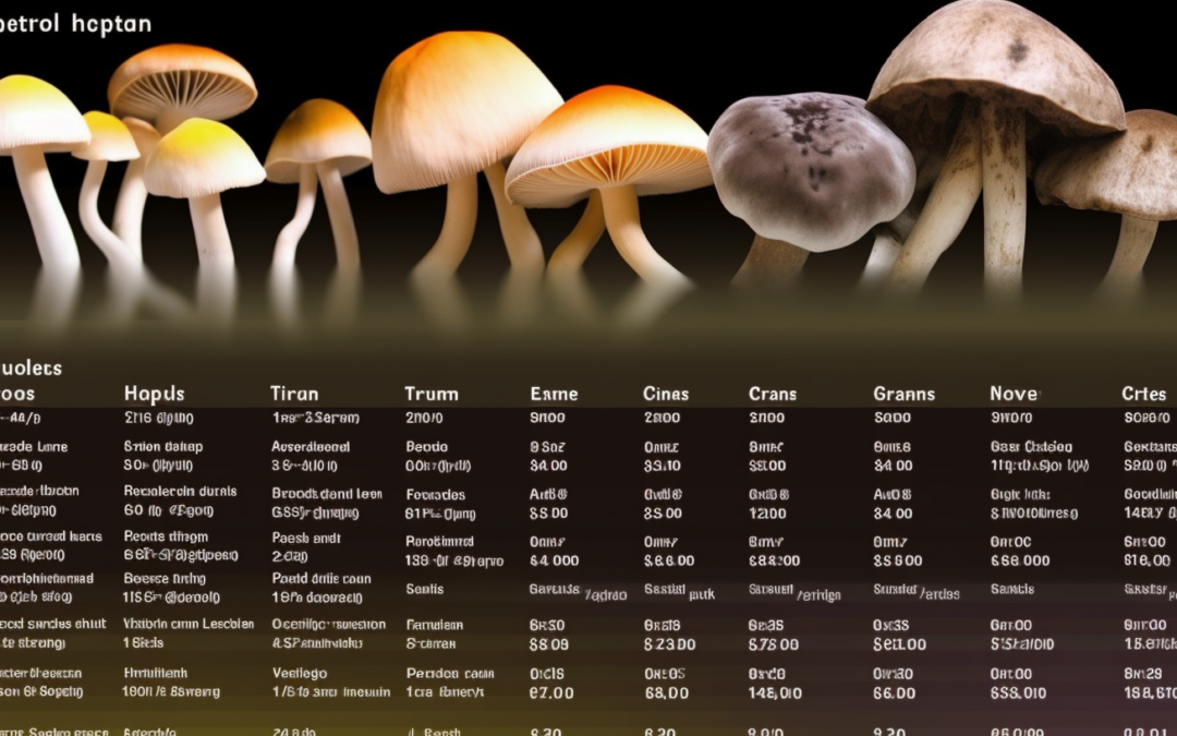 A Comprehensive Guide to Psilocybin Dosages and Their Effects - Magic ...